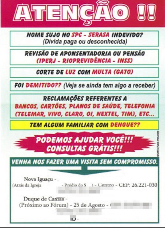 marekting juridico no Facebook