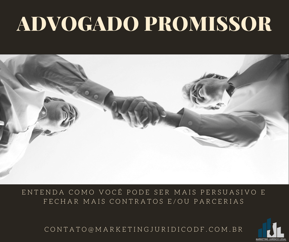 advogado promissor é persuasivo